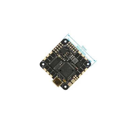HOT GEPRC GEP-F7-35A GEP-F722-35A AIO MPU6000 F722 Flight Controller BLHELIS 35A 4in1 ESC 2-6S 26.5X26.5mm for Racing Drones